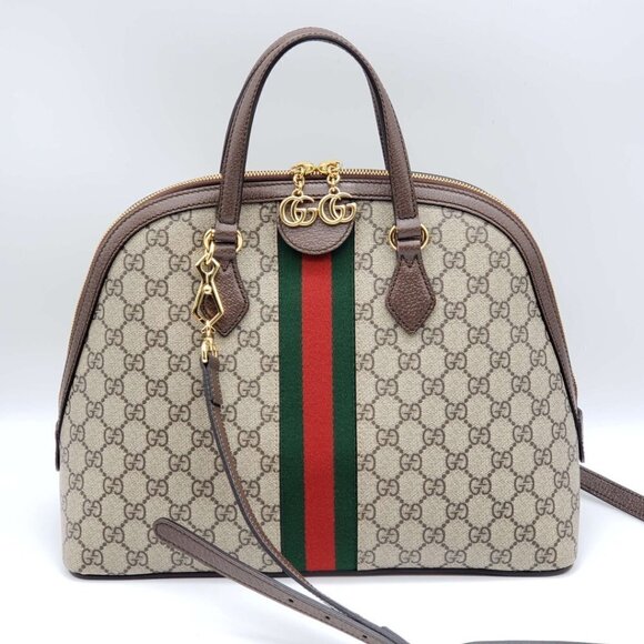 100% Authentic Gucci GG Ophidia Handbag and Shoulder Bag - Picture 2 of 16
